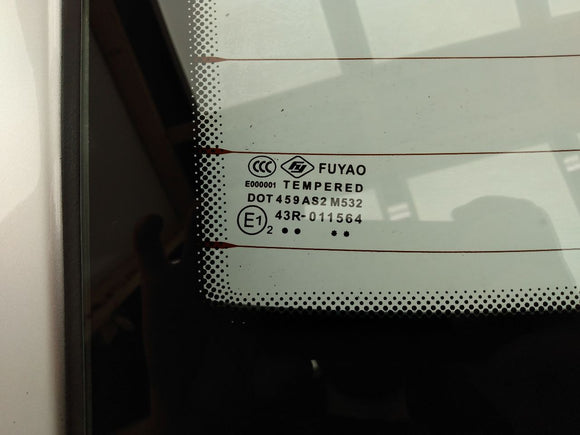 Mercedes SLK230 Hard Top Convertible Rear Panel with Glass