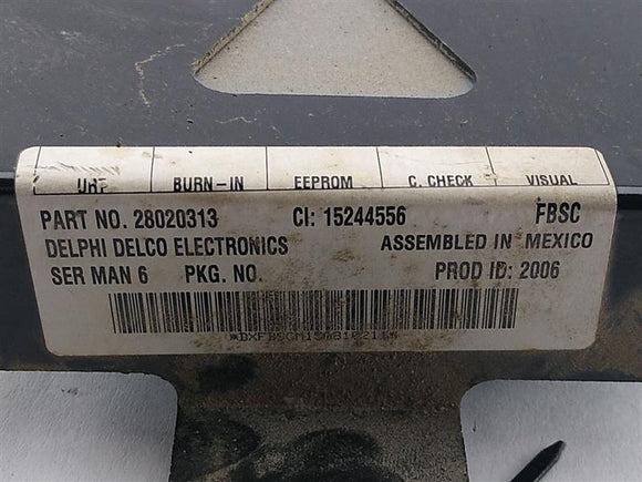 Pontiac Grand Prix Sirius XM Satellite Radio Tuner Module