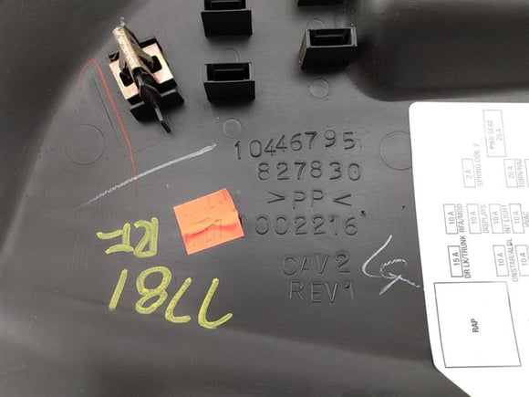 Pontiac Grand Prix Front Right Dashboard Fuse Box Panel