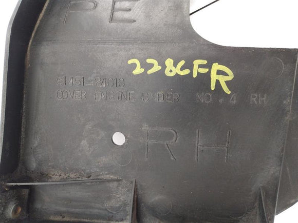 Lexus SC300 Right Engine Under Cover Trim Panel