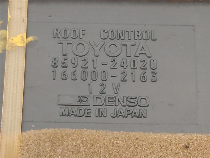 Lexus SC300 Roof Control Module