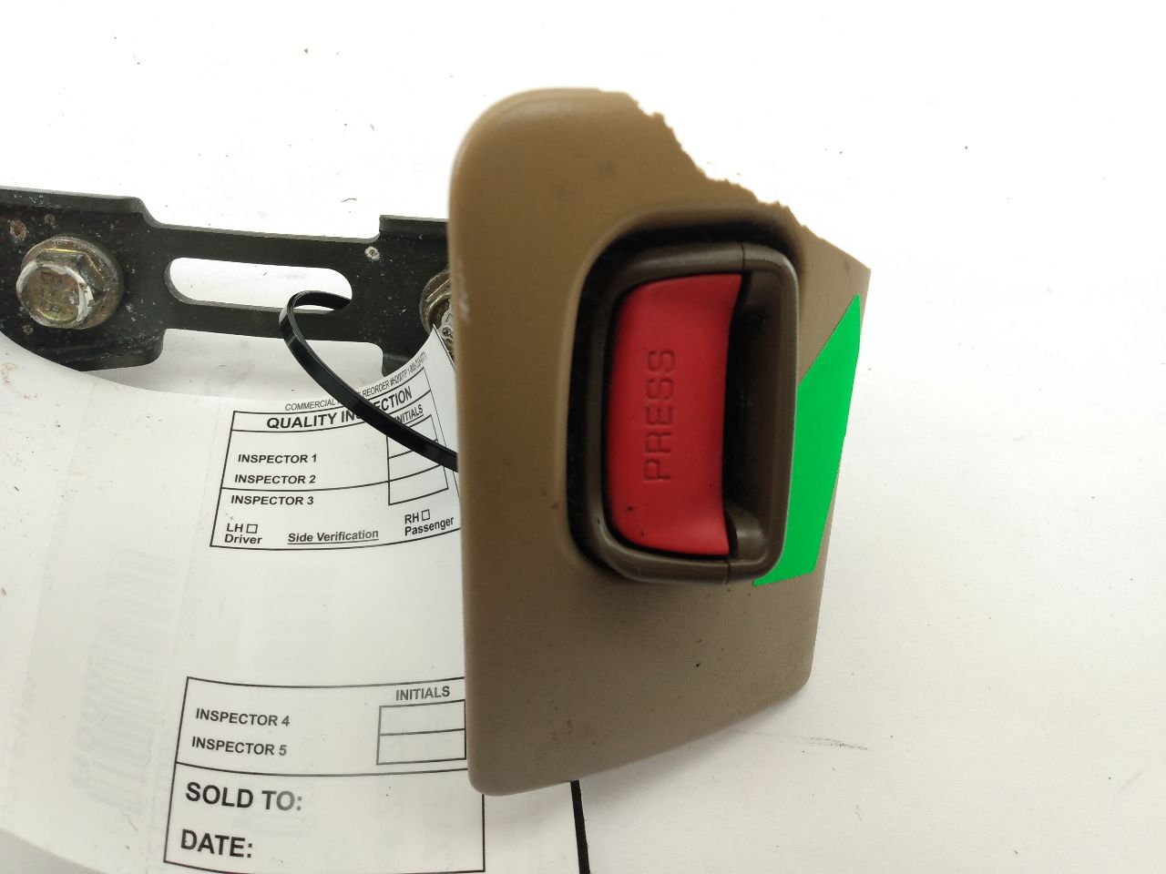 Lexus SC300 Rear Seat Belt Latch/Recepticle
