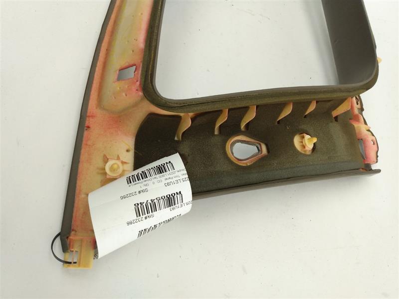 Lexus SC300 Rear Left Interior Quarter Window Trim Panel