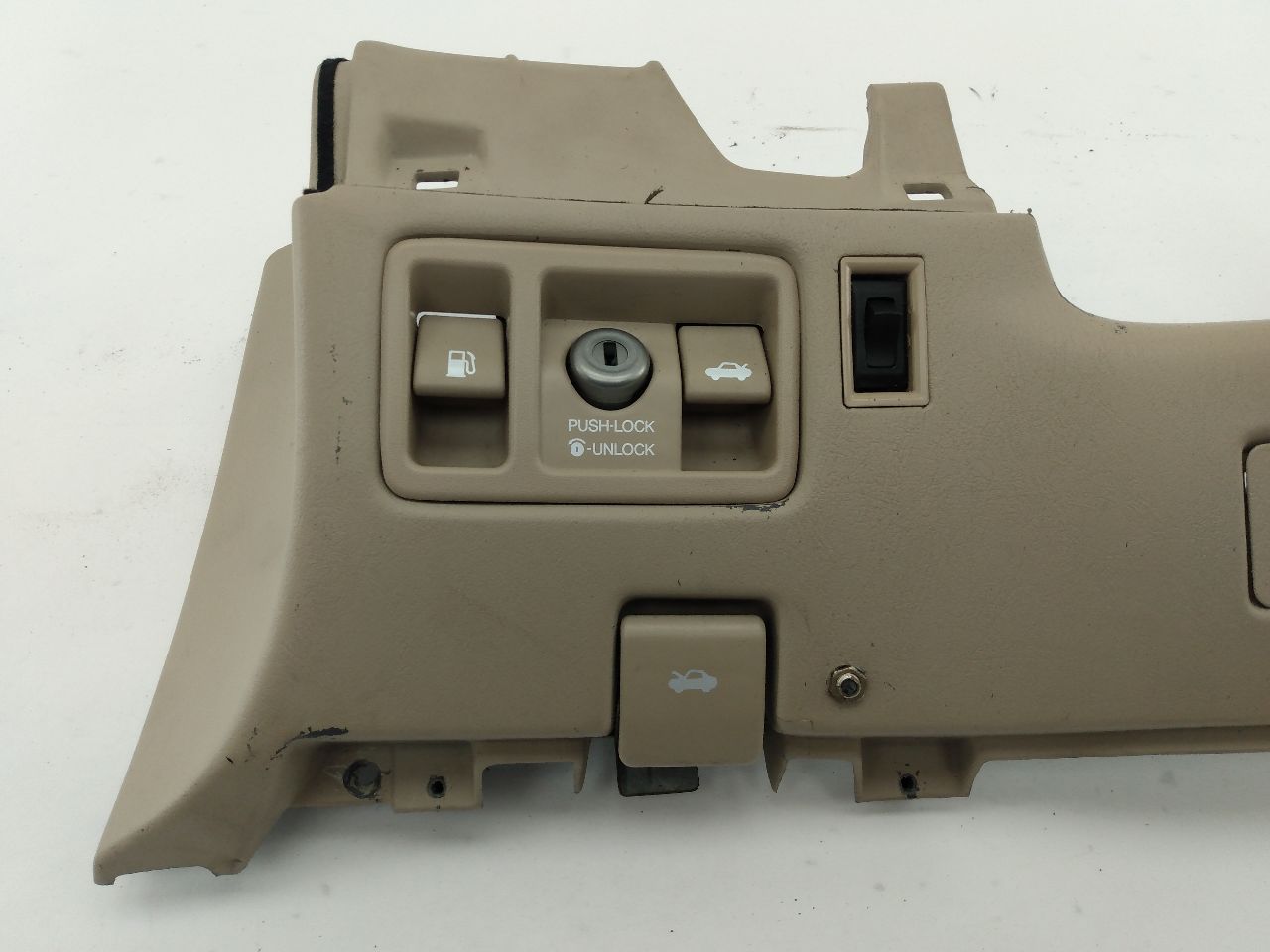 Lexus SC300 Front Left Knee Bolster Trim With Unlock Switches