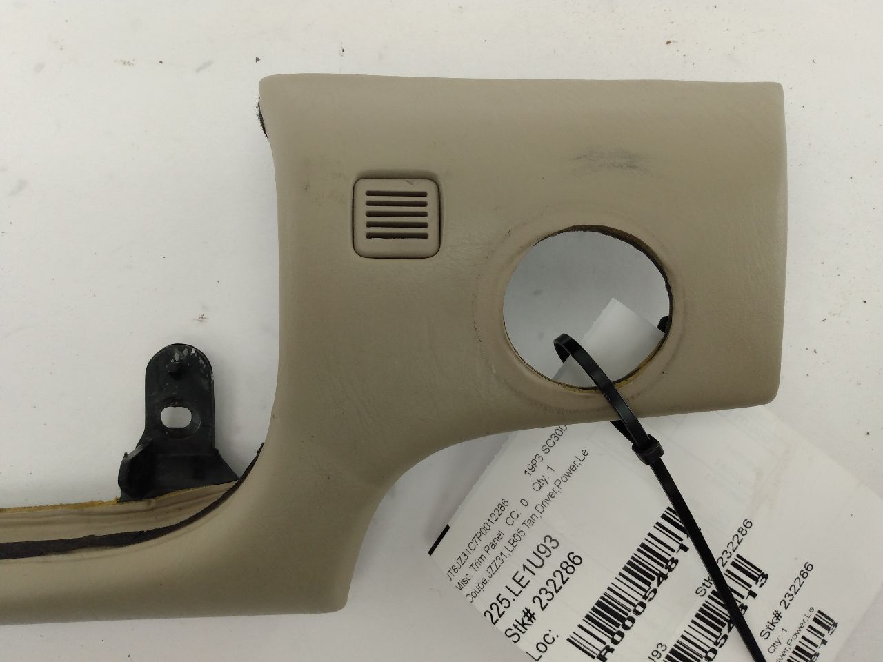 Lexus SC300 Front Left Keyhole Trim Panel