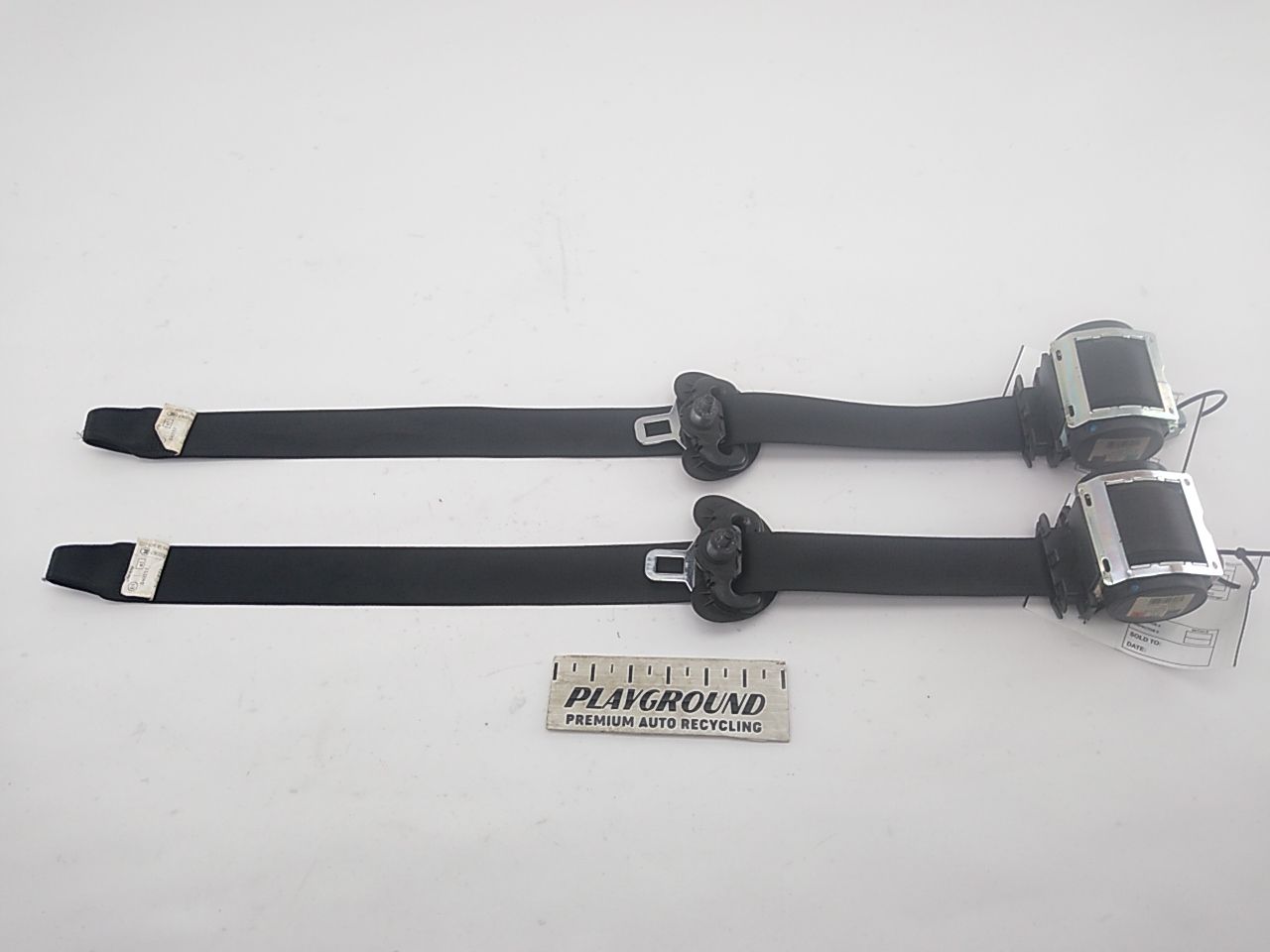 BMW 650I Pair Of Front Seat Belt Retractors