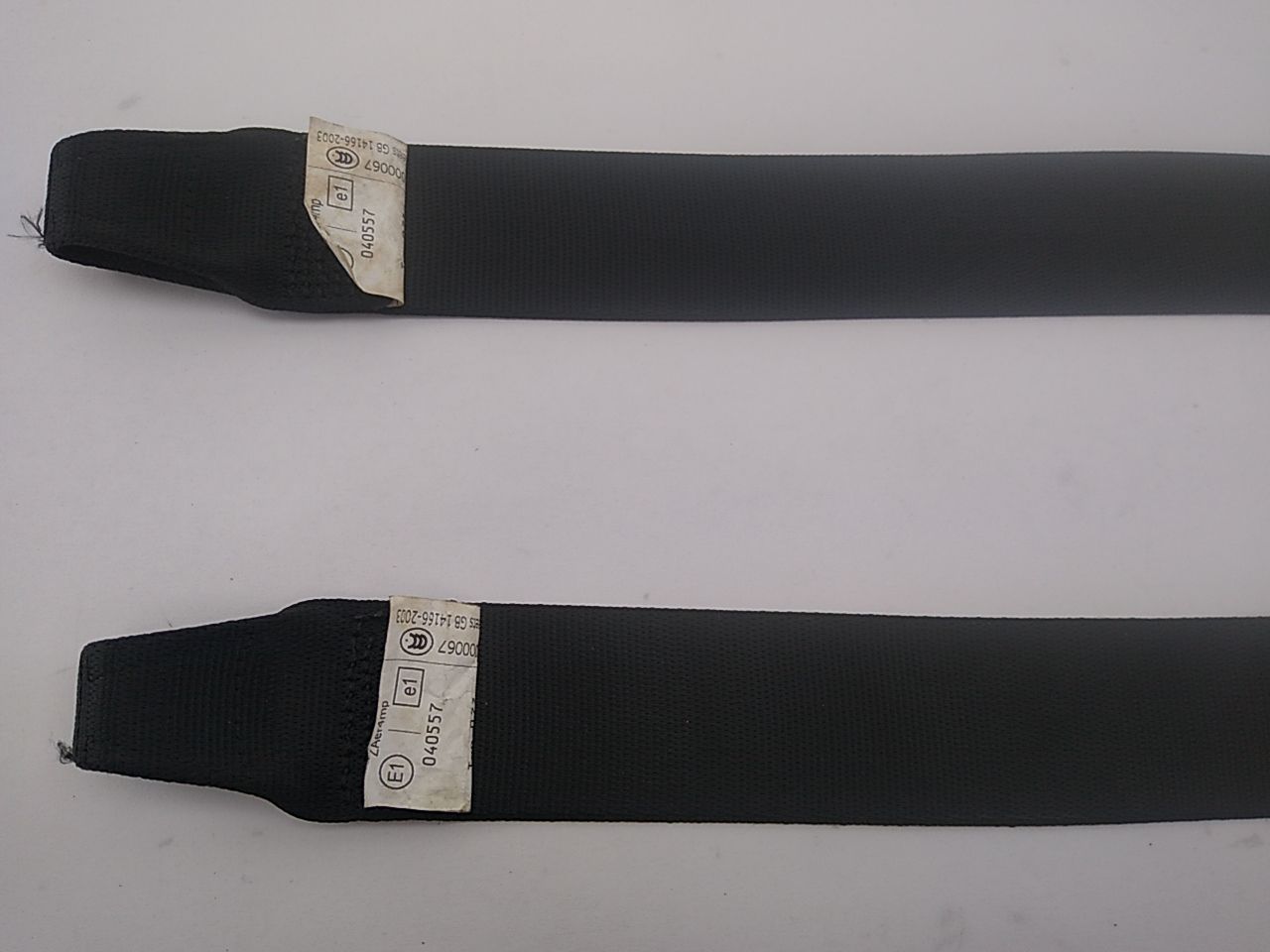 BMW 650I Pair Of Front Seat Belt Retractors