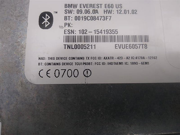 BMW 650I Bluetooth Control Module