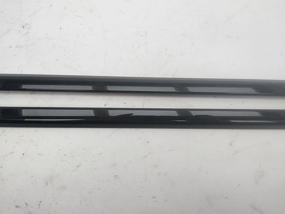 BMW 650I Pair Of Rear Lower Quarter Glass Trim