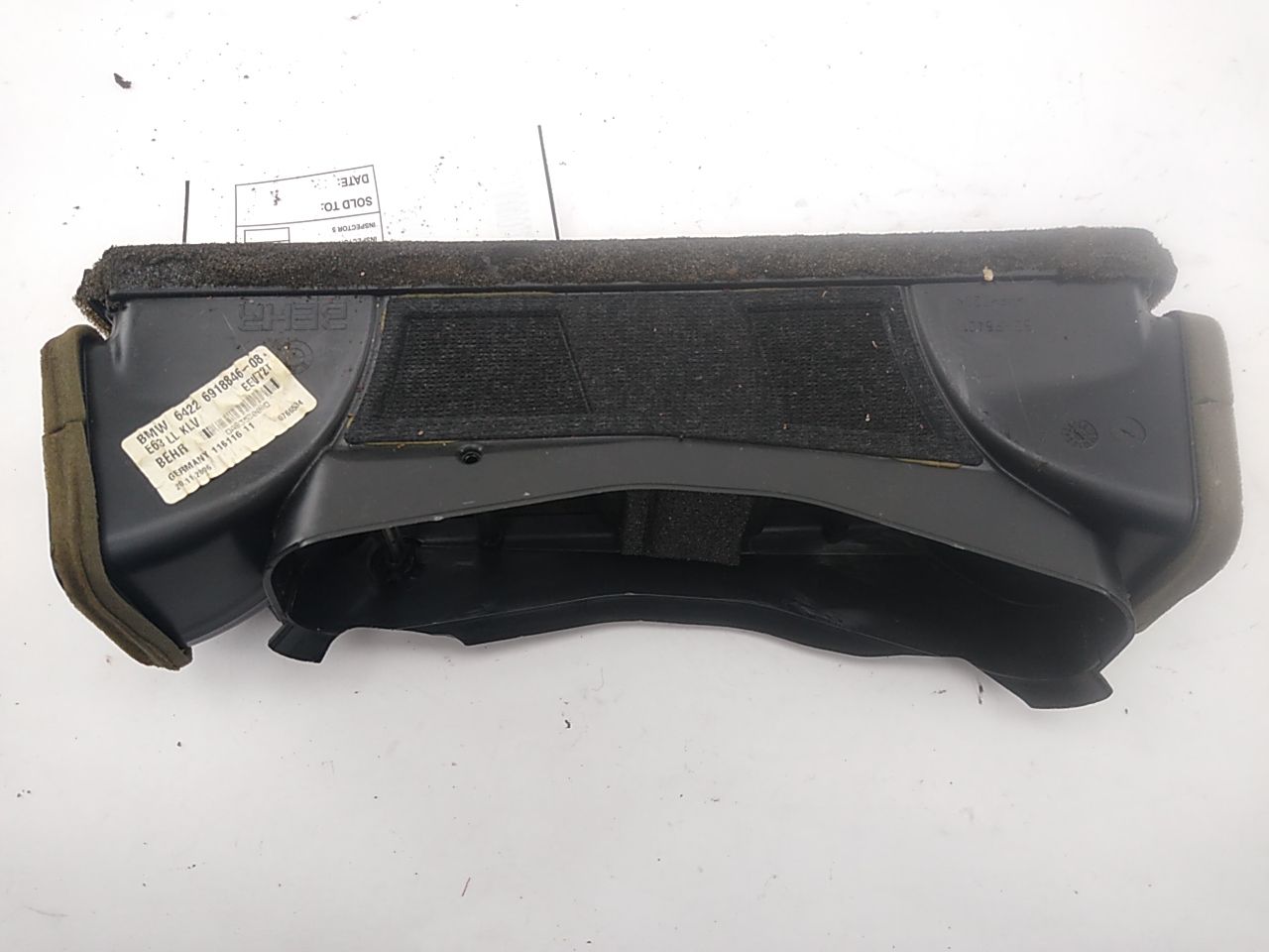 BMW 650I HVAC Heater Blower Box