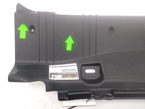 BMW 650I Trunk Loading Sill Trim Cover