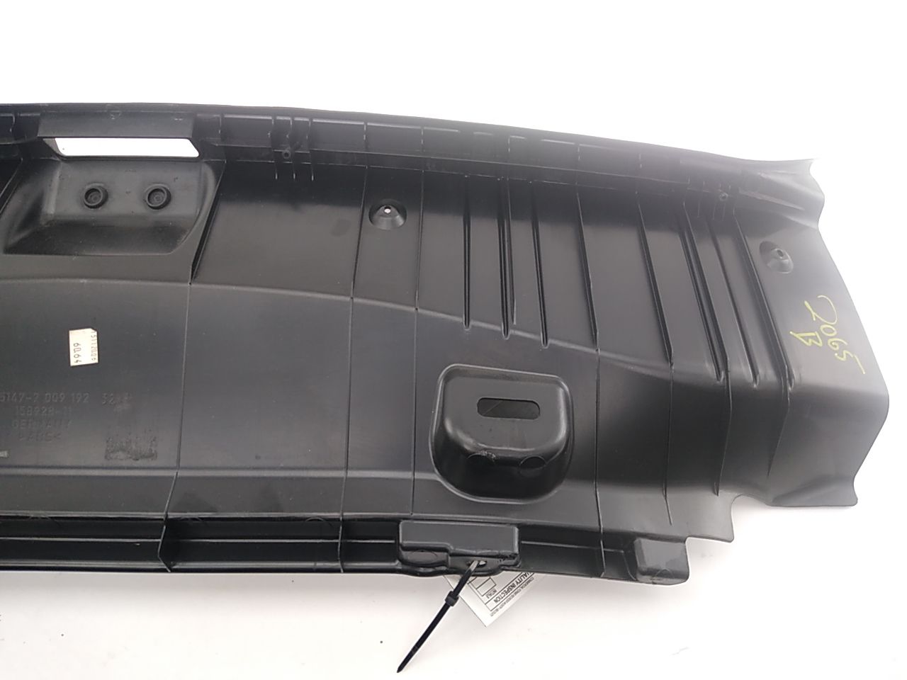 BMW 650I Trunk Loading Sill Trim Cover