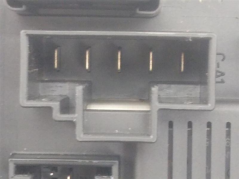 BMW 650I Trunk Fuse Box