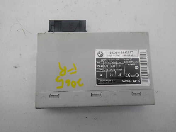 BMW 650I Passive Go Control Unit