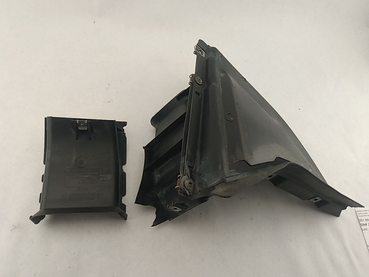 BMW 650I Under Engine Motor Pan Cover Shield