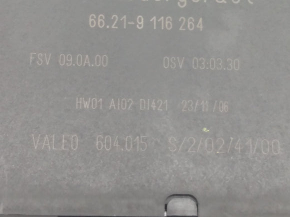 BMW 650I Park Distance Control Module