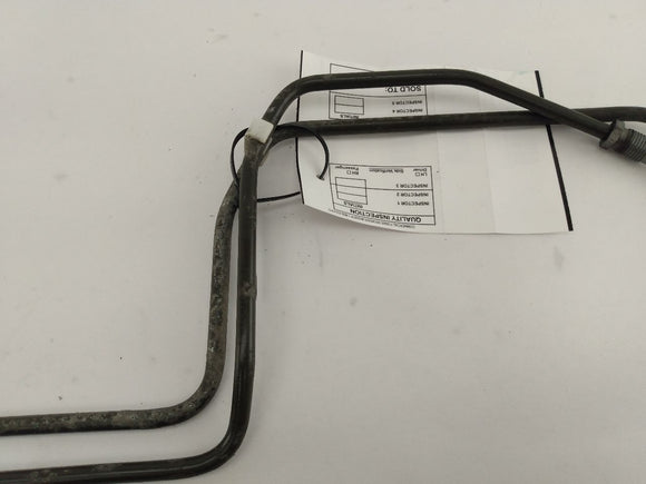 BMW 650I Suspension Lines To Rear