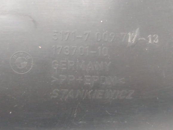 BMW 650I Rear Left Fender Liner