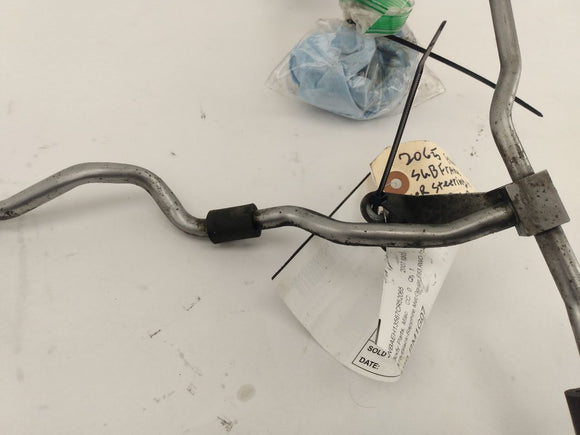 BMW 650I Front Subframe Power Steering To Hydro Pump Lines