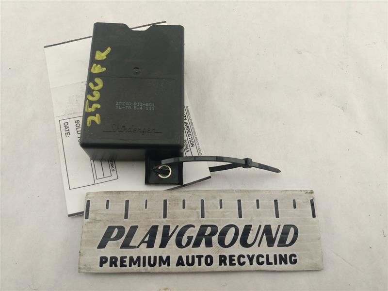 Honda Prelude Radiator Fan Timer