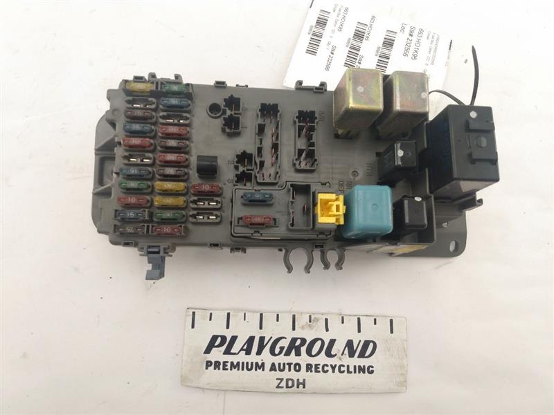 Honda Prelude Dashboard Fuse Box