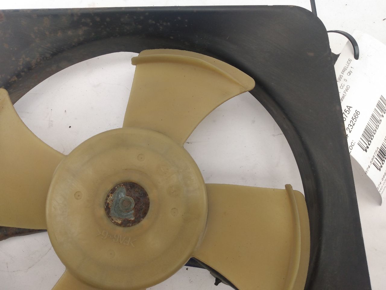 Honda Prelude Front Left Cooling Fan