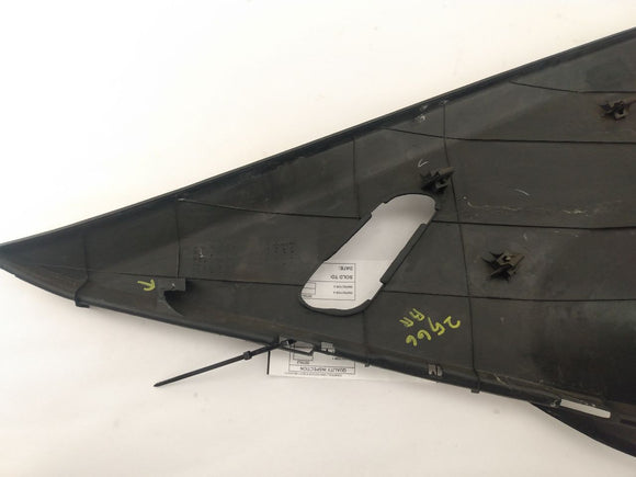 Honda Prelude Rear Right Quarter Window Trim Panel