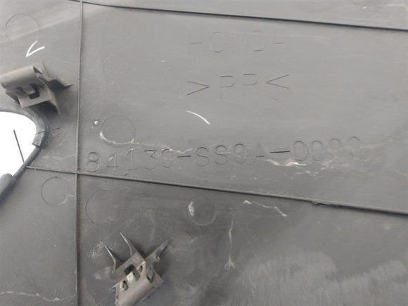 Honda Prelude Rear Right Quarter Window Trim Panel