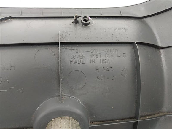 Honda Civic Lower Dashboard Center Console Trim Panel