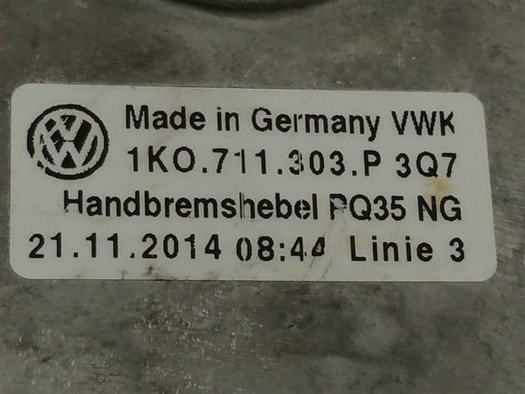 Volkswagen Eos Emergency Brake