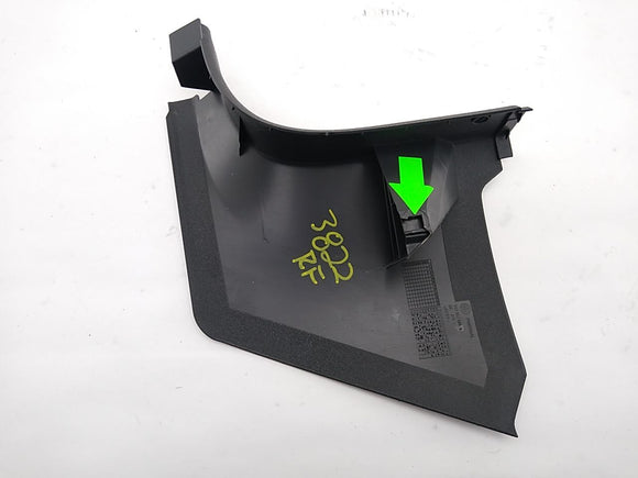 Volkswagen Eos Front Right Lower Dash Kick Panel