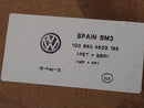 Volkswagen Eos Trunk Spare Compartment Cover-11