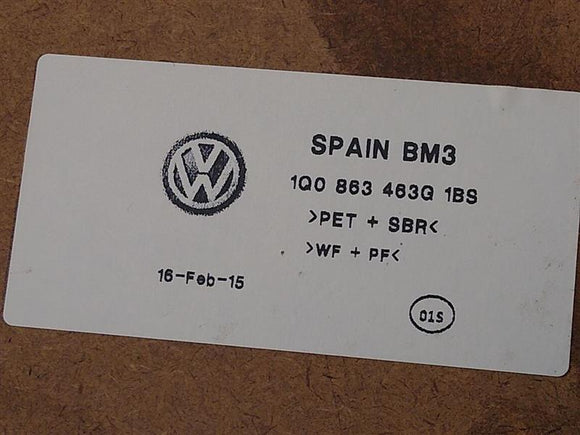 Volkswagen Eos Trunk Spare Compartment Cover