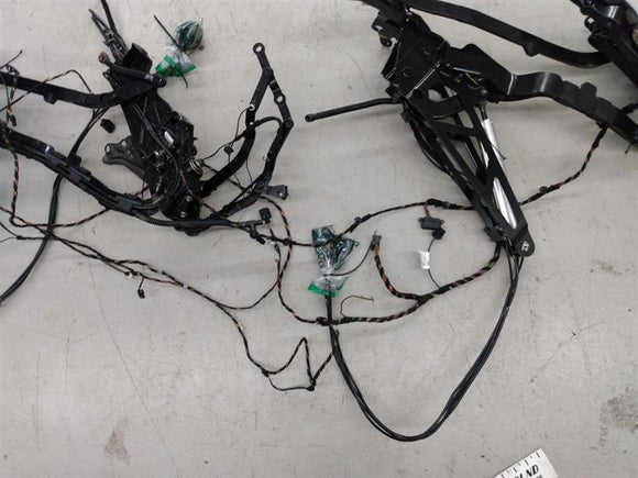 Volkswagen Eos Pair Of Trunk Hinges With Hydraulic Cylinders And Lines