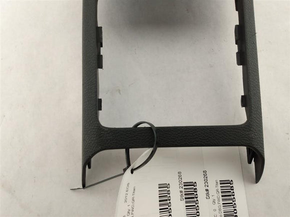 Volkswagen Eos Center Console Back Trim