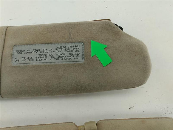 Mitsubishi 3000GT Pair Of Sun Visors