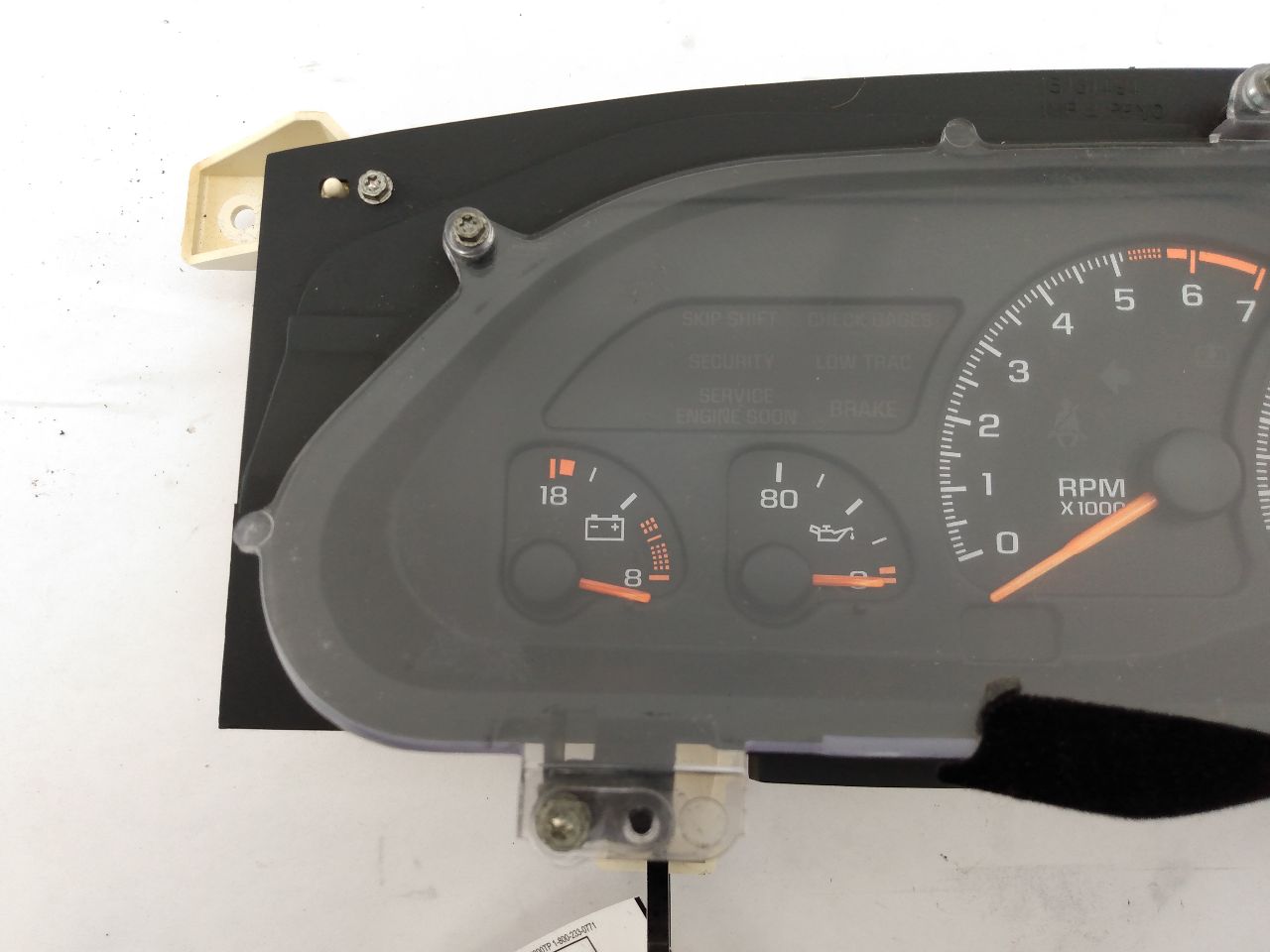 Chevrolet Camaro Speedometer