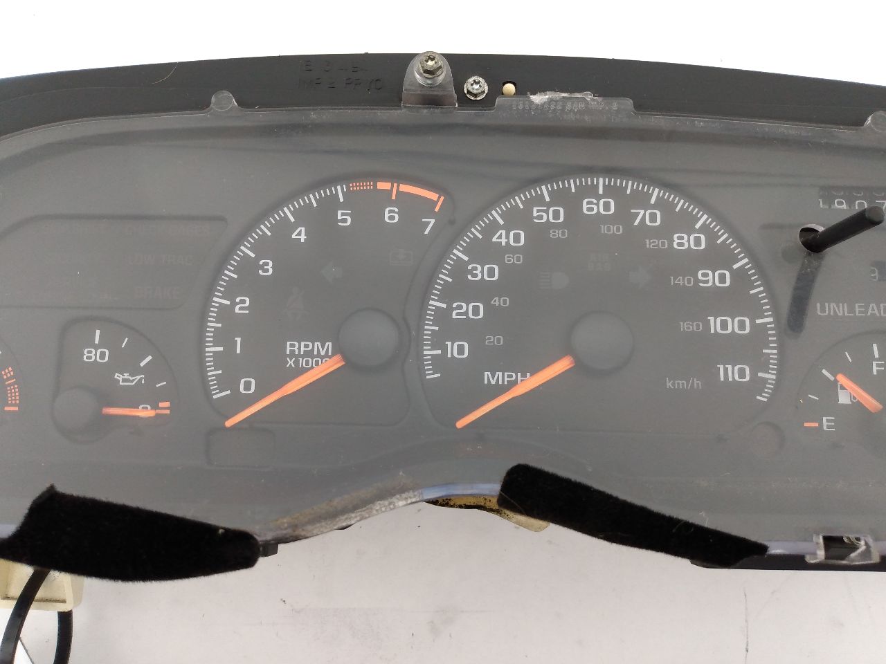 Chevrolet Camaro Speedometer