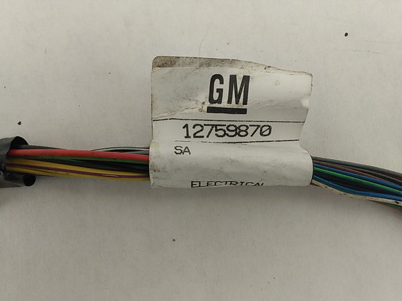 Saab 9-3 Front Left Door Wire Harness