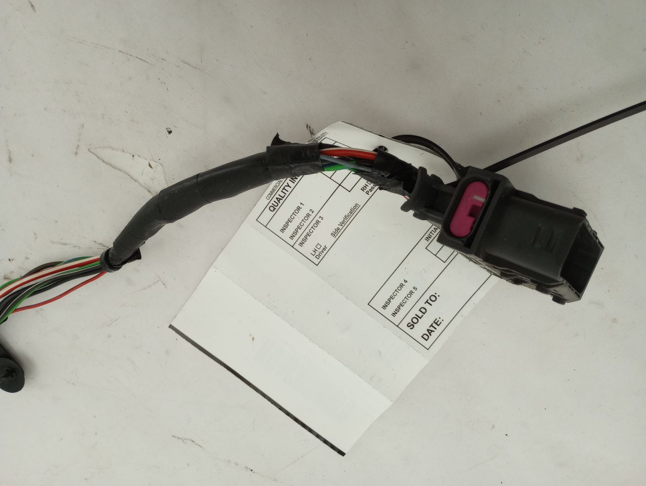 Saab 9-3 Front Right Door Wire Harness