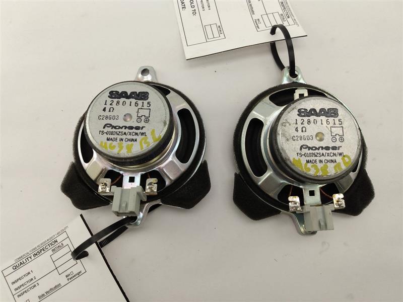 本A-9 5 ③ Saab 9-3 Pair Of Rear Speakers | Playground PAR