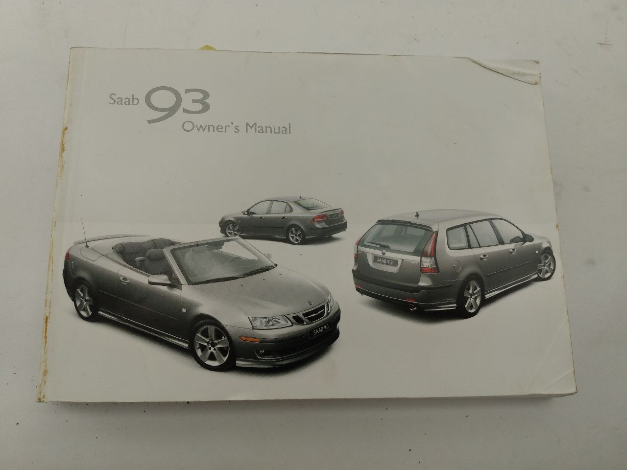 Saab 9-3 Owners Manual