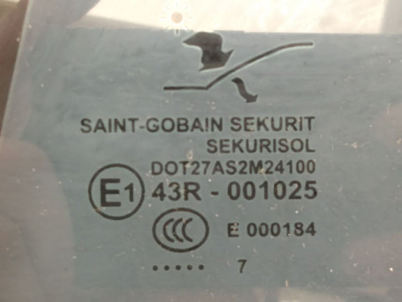 Saab 9-3 Rear Left Vent Glass