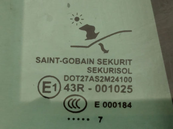 Saab 9-3 Rear Right Vent Glass