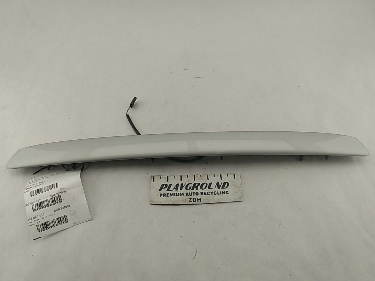 Saab 9-3 License Plate Light Trim