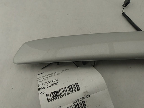 Saab 9-3 License Plate Light Trim