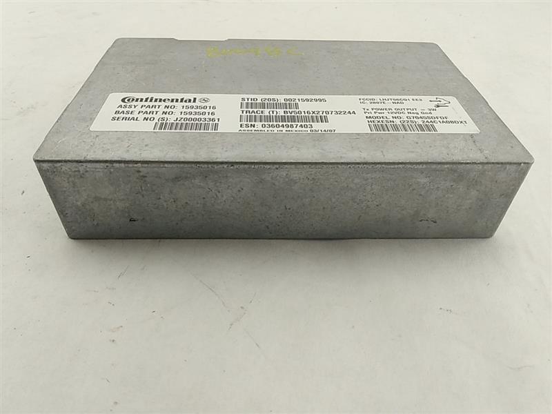 Saab 9-3 Onstar Communication Control Module