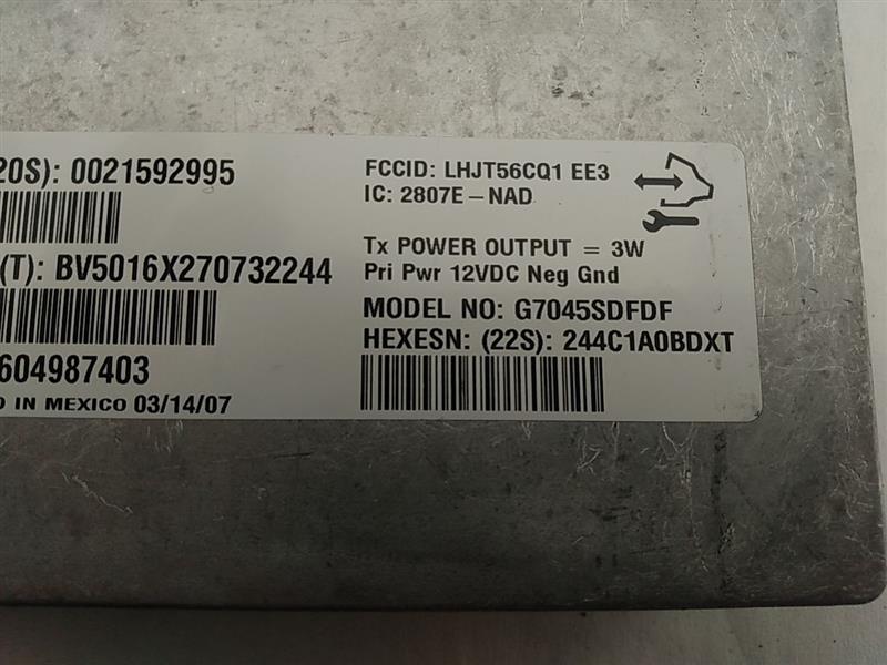 Saab 9-3 Onstar Communication Control Module