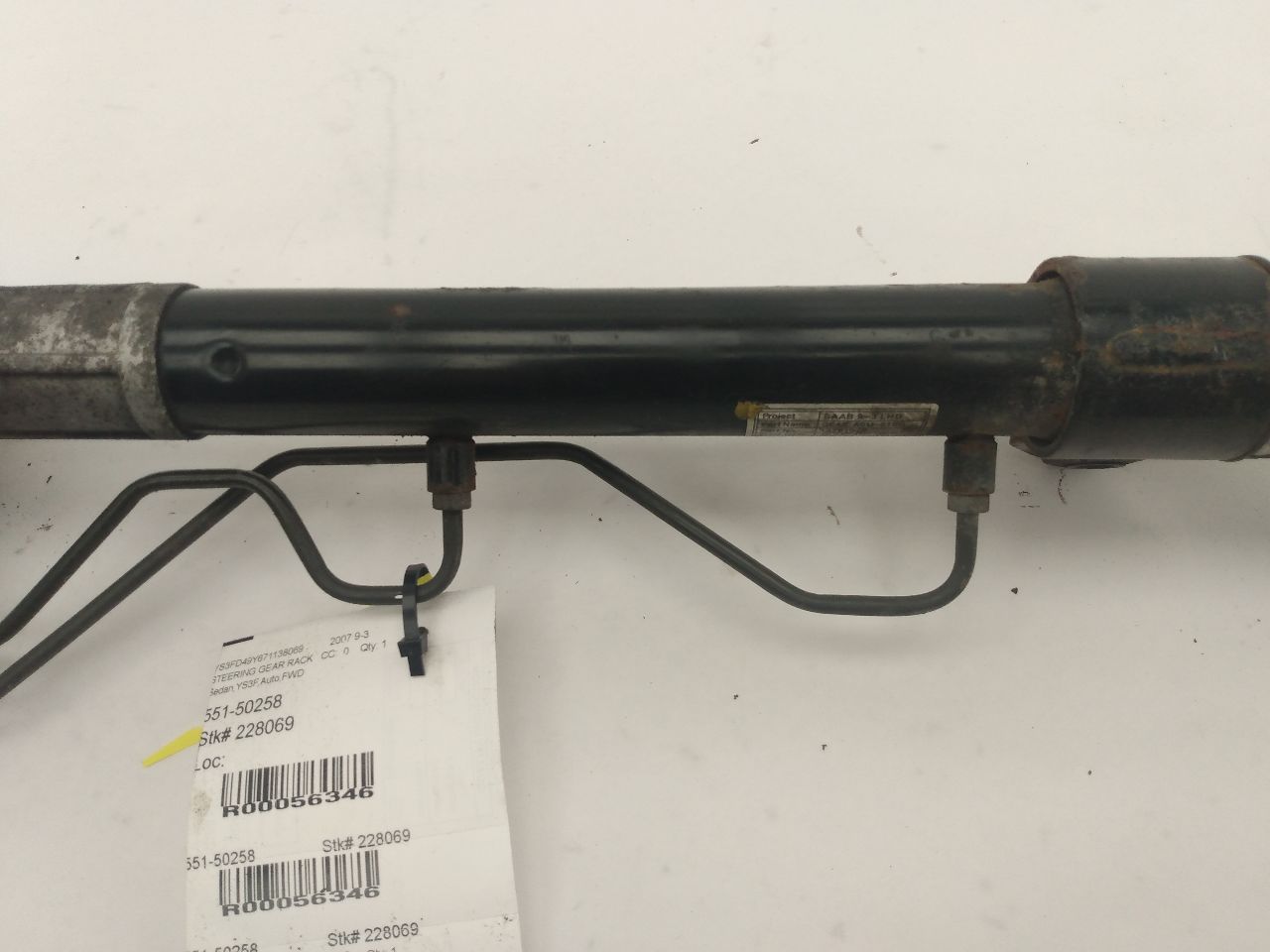 Saab 9-3 Steering Rack **AS-IS**