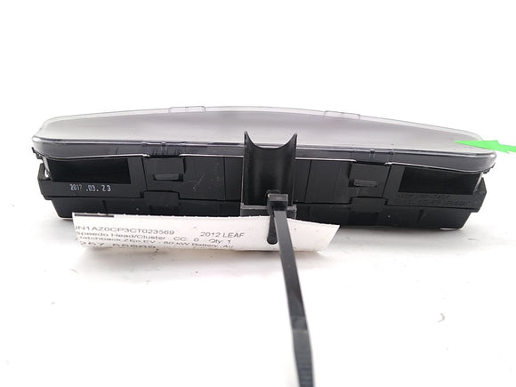 Nissan Leaf Upper Speedometer